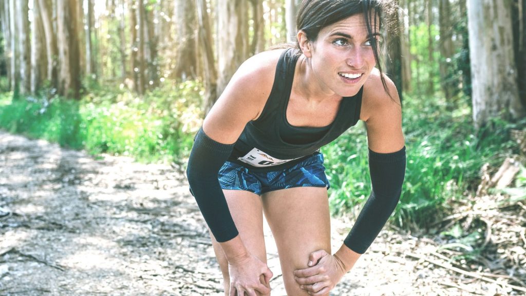 Cardiovascular exercise in the forest