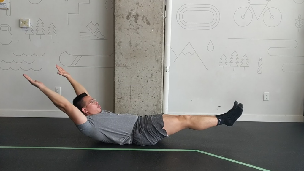 Henry vancouver physiotherapist Working on Isometric Exercises